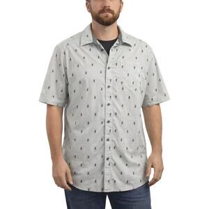 5.11 Tactical Pineapple Grenade Snap Button Shirt Mens XL AOP Short Sleeve